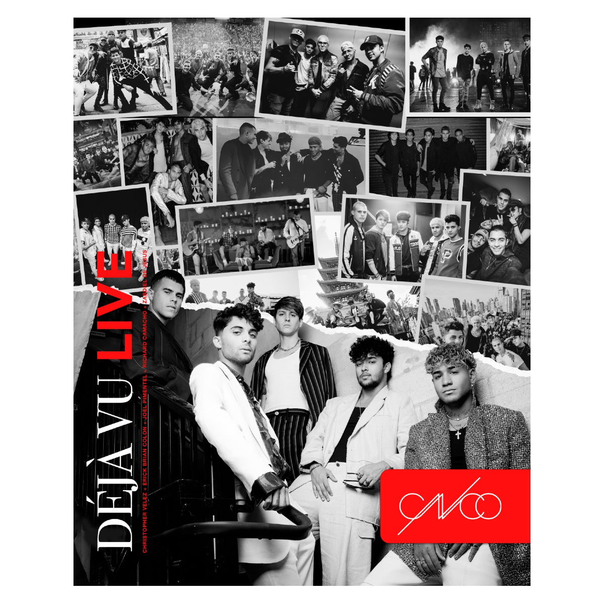 Déjà Vu Live - CNCO Book