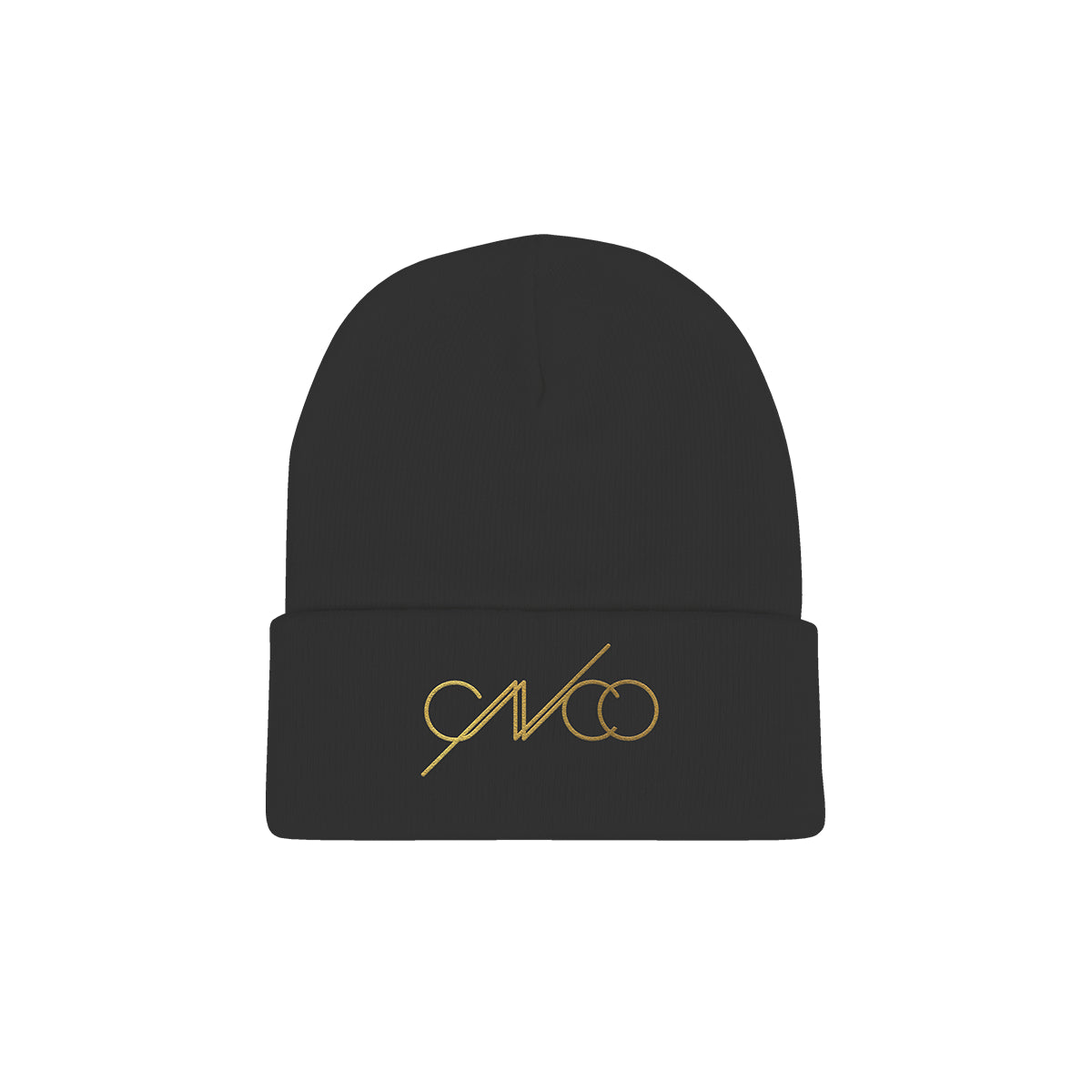 CNCO Gold Logo Black Beanie