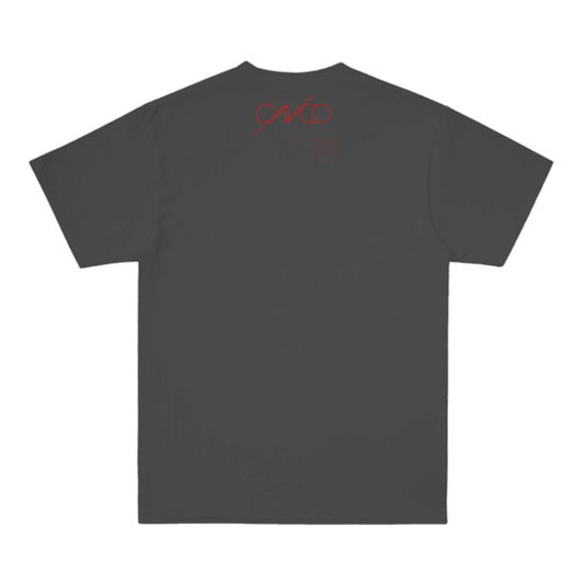 XOXO Logo Charcoal T-Shirt