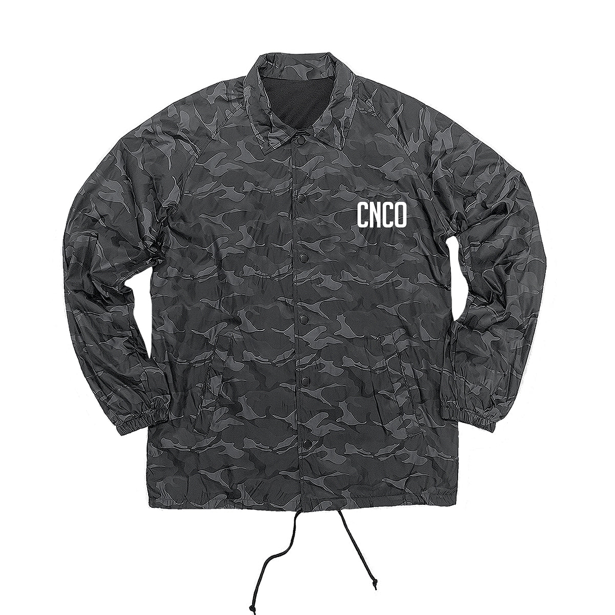 CNCO Black Camo Coaches Jacket