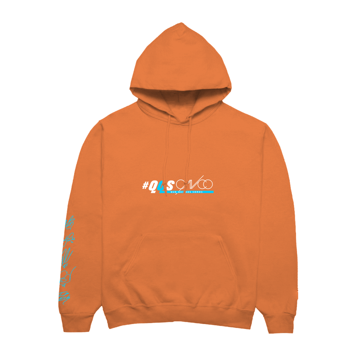 QQS Photo Orange Hoodie